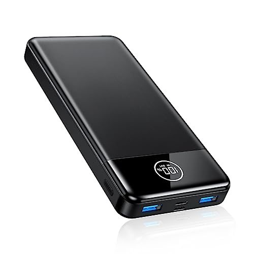 Portable Charger, 33800mAh Power Bank, 22.5W Fast Charging Battery Pack with USB C/USB A Output, Digital Display Portable Phone Charger for iPhone 15/14/13 Pro Samsung Google Android Cell Phone etc